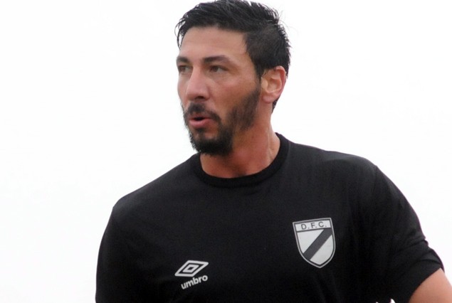 Juan Manuel Olivera, autor del único gol de los titulares en City Bella ante Estudiantes 1:0. 