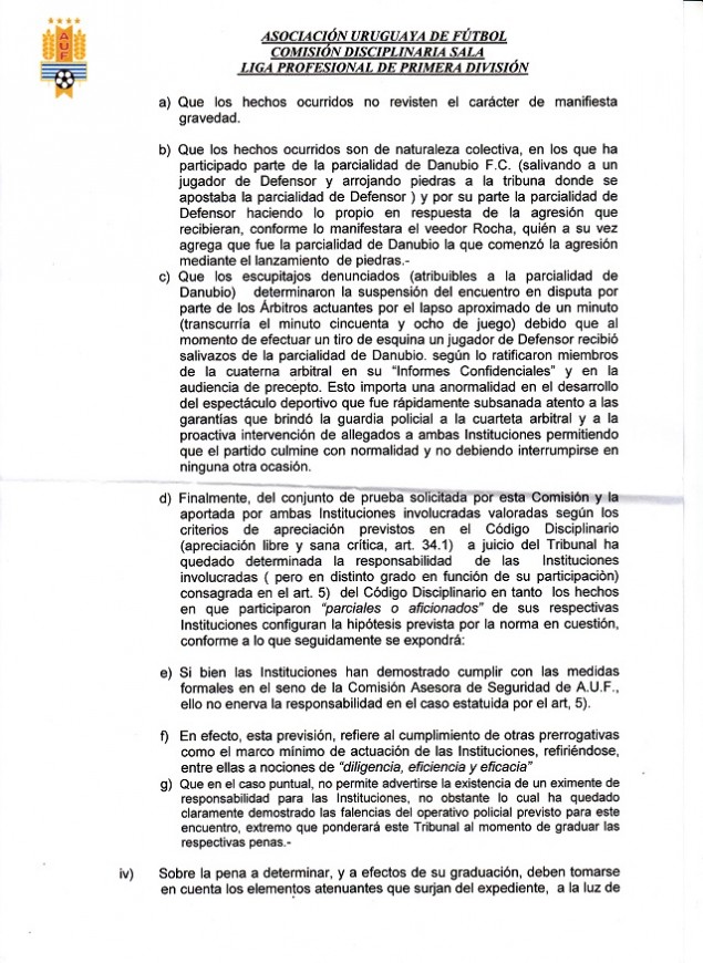 FALLO DANUBIO DEFENSOR 2