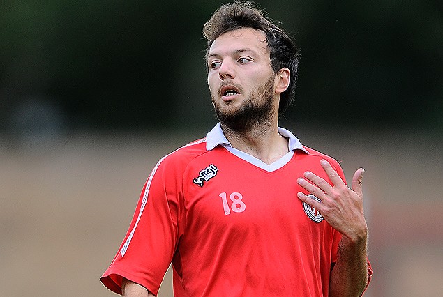 Claudio Herrera, el único lesionado en River Plate.