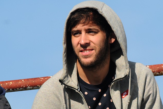 Sebastián Gallegos en el complejo Rentistas.