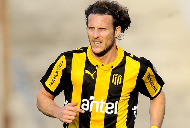 Diego Forlán, la estrella de Peñarol.