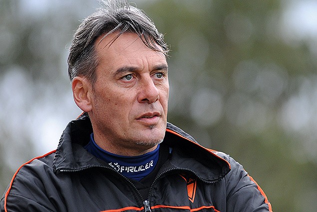 Jorge Vivaldo, DT de Sud América. 