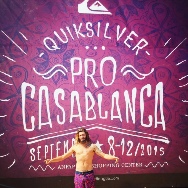 Santiago Madrid enfrentará a  a Guy Sato de Japón, Tereva David de Tahití y Adil El Harrif de Marruecos.