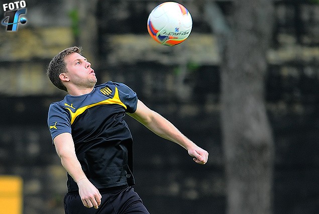 Cristian Legnani, jugador argentino que entrena en Los Aromos.