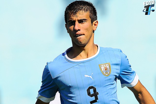 Diego Rossi, delantero de Uruguay.