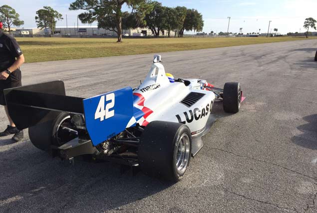 Finalizaron los dos días de pruebas para Santiago Urrutia en el autódromo de Sebring invitado por el equipo Schmidt Peterson Motorsport (SPM).