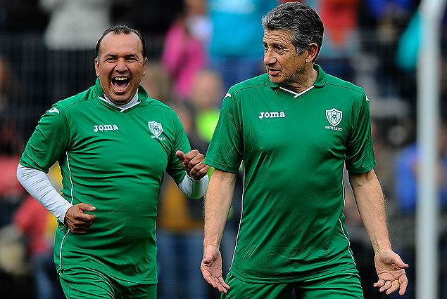 Ruben Sosa y Fernando Morena, cracks de ayer, hoy y siempre.