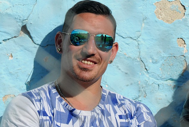 Angel"Bebu" Luna en Belvedere. 