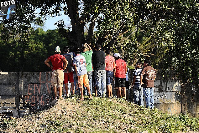 Lugar privilegiado desde donde muchos periodistas bolivianos y aficionados, observaron todos la práctica “a puertas cerradas” que realizó Uruguay