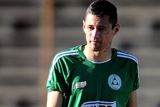 Nicolás Dibble, veloz delantero de Plaza.