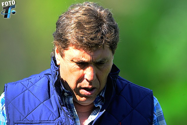 JR Carasco y la desazón pintada en el rostro por la derrota.