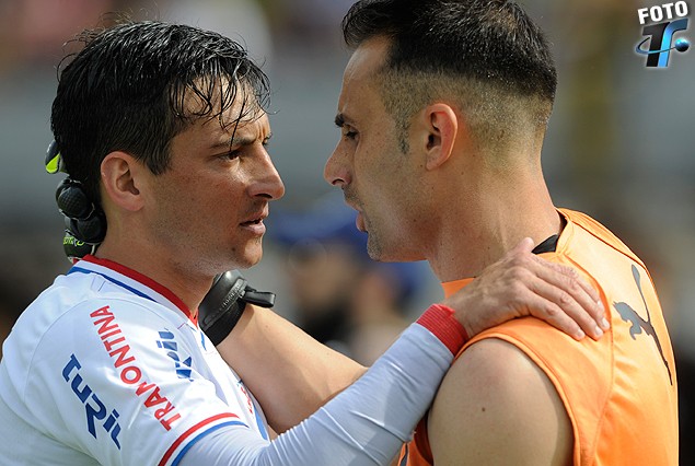  Gonzalo Porras y Damián Frascarelli, en plena charla.