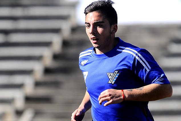 Matías Abisab volvió a hacer fútbol en Cerro. 